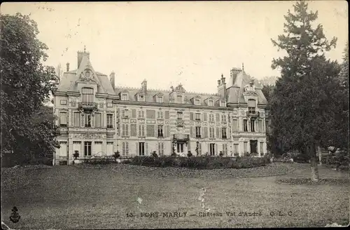 Ak Port Marly Yvelines, Chateau Val d'Andre
