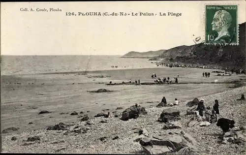 Ak Palus Plouha Côtes d’Armor, La Plage