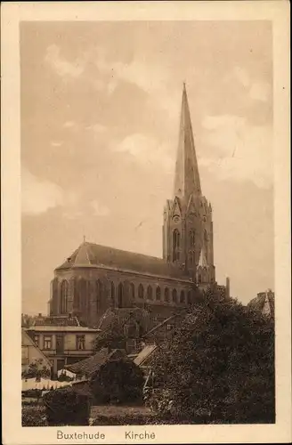 Ak Buxtehude in Niedersachsen, Kirche