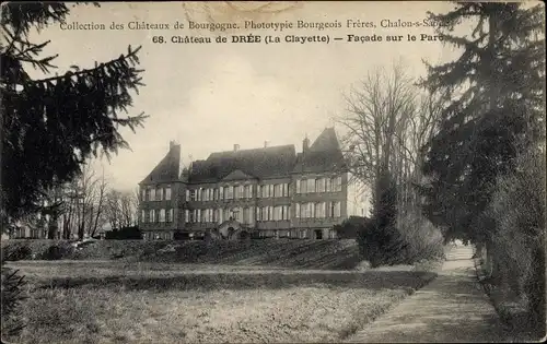 Ak Curbigny Saône et Loire, Chateau de Drée, La Clayette