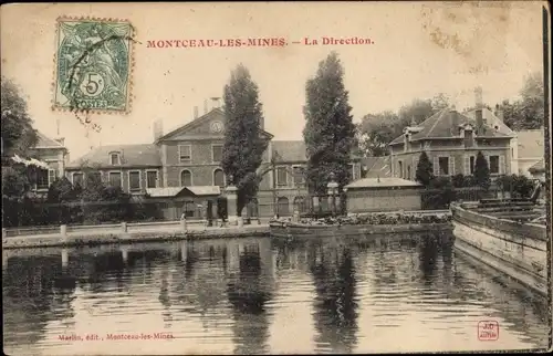 Ak Montceau les Mines Saône et Loire, La Direction