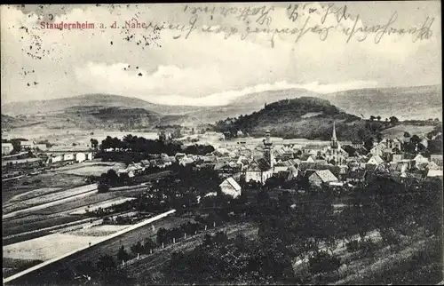 Ak Staudernheim in Rheinland Pfalz, Panorama