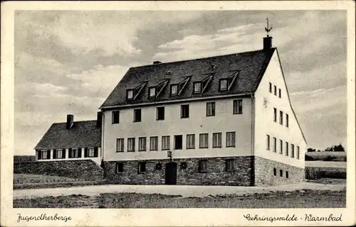 Ak Gehringswalde Warmbad Wolkenstein im Erzgebirge, Jugendherberge