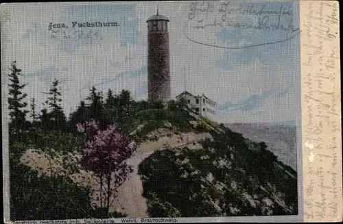 Ak Jena in Thüringen, Fuchsturm