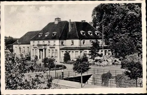 Ak Bad Gottleuba Berggießhübel, Blick auf ein Hotel