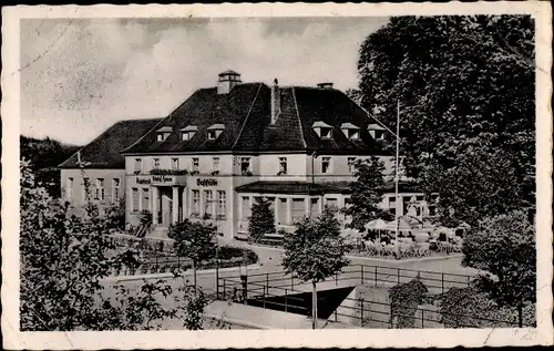 Ak Bad Gottleuba Berggießhübel, Blick auf ein Hotel