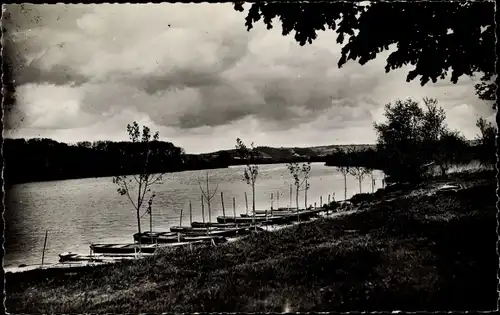 Ak Freneuse Yvelines, Vue sur la Seine