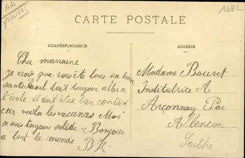 Ak Freneuse Yvelines, Vue generale