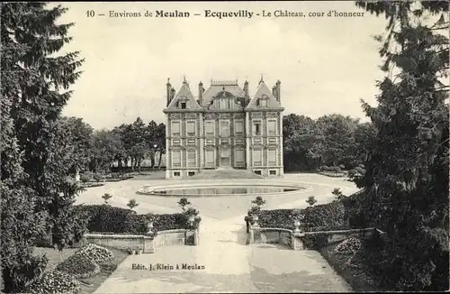 Ak Ecquevilly Yvelines, Le Chateau