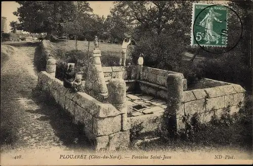 Ak Plouaret Côtes d'Armor, Fontaine Saint Jean