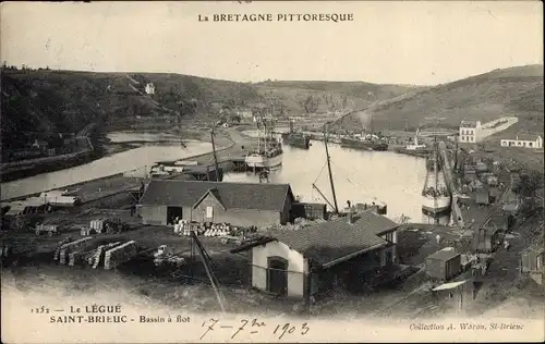 Ak Saint Brieuc Côtes d'Armor, Bassin a flot
