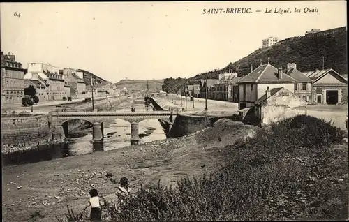 Ak Saint Brieuc Côtes d'Armor, Le Legue, les Quais