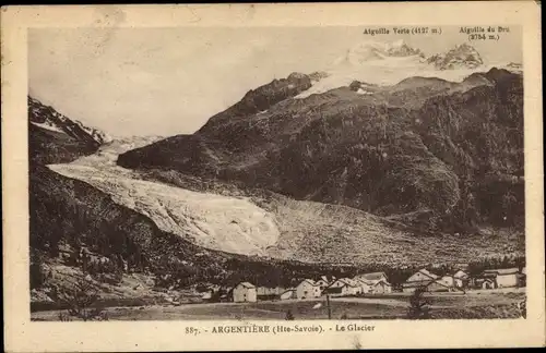 Ak Argentière Haute Savoie, Le Glacier