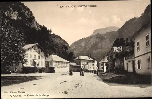 Ak Cluses Haute Savoie, Entrée de la Gorge