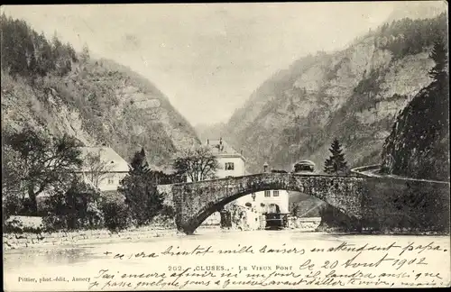 Ak Cluses Haute Savoie, Le vieux Pont