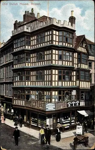 Ak Bristol South West England, Old Dutch House