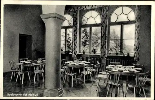 Ak Bad Rothenfelde am Teutoburger Wald, Kindererholungsheim Oldenburg, Speiseecke der Kleinen