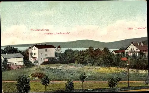 Ak Malente, Waidmannsruh, Pension Bucheneck, Villa Daheim