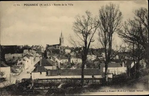 Ak Pouancé Maine et Loire, Entree de la Ville
