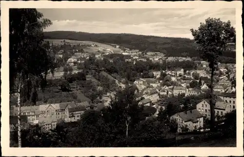 Ak Sebnitz in Sachsen, Blick auf den Ort