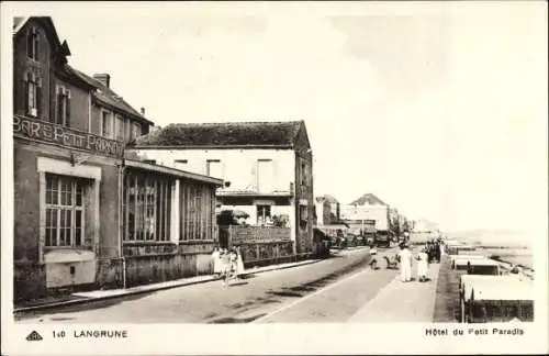 Ak Langrune Calvados, Hotel du Petit Paradis
