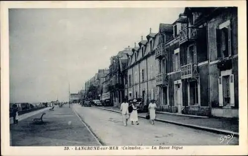 Ak Langrune Calvados, La Basse Digue