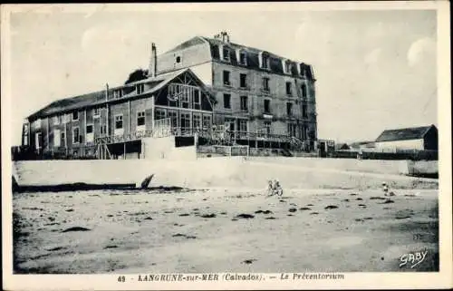 Ak Langrune sur Mer Calvados, Le Preventorium