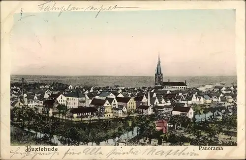 Ak Buxtehude in Niedersachsen, Panorama