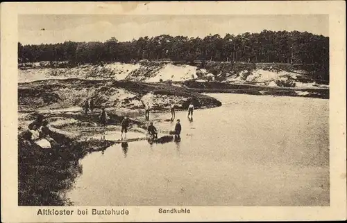 Ak Altkloster Buxtehude im Kreis Stade, Sandkuhle