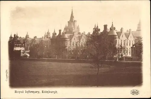 Ak Edinburgh Schottland, Royal Infirmary