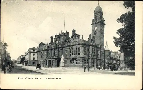 Ak Leamington Spa East Midlands England, The Town Hall