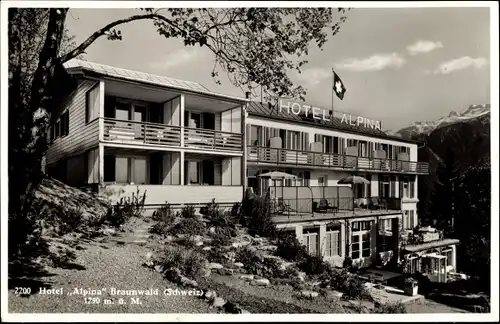 Ak Braunwald Kanton Glarus, Hotel Alpina