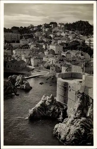 Ak Ragusa Dubrovnik Kroatien, Panorama