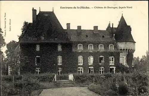 Ak La Flèche Sarthe, Chateau de Bazouges