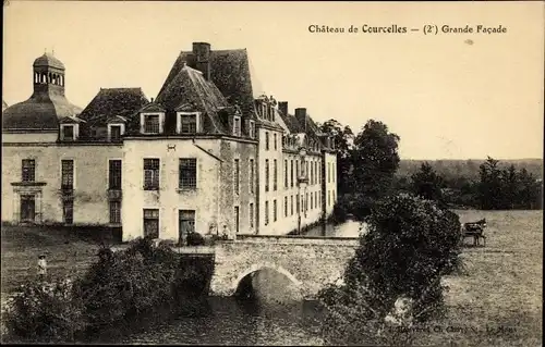 Ak Courcelles Sarthe, Le Chateau