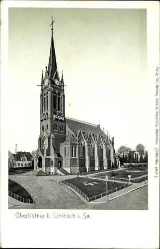 Ak Limbach Oberfrohna Sachsen, Kirche