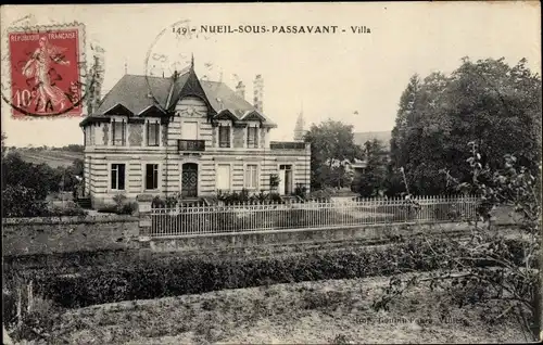 Ak Nueil sous Passavant Maine et Loire, Villa