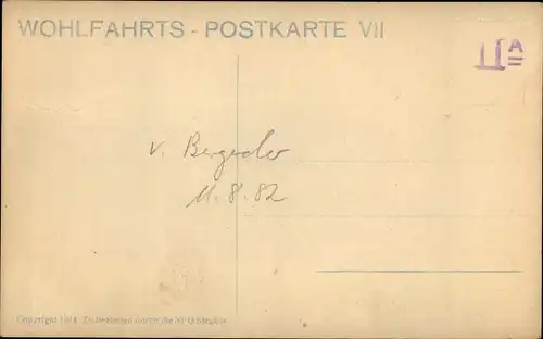 Ak Kronprinzessin Cecilie von Preußen, Cecilienhilfe