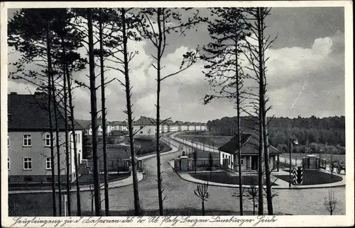 Ak Bergen in der Lüneburger Heide, Truppenübungsplatz, Kasernen