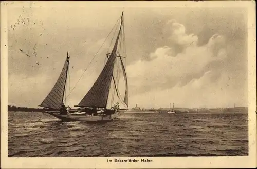 Ak Ostseebad Eckernförde, Segelboot