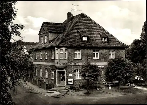 Ak Nörde Warburg in Westfalen, Pension Zur Lindenwirtin, Inh. E. Wiemers