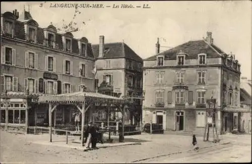 Ak Langrune sur Mer Calvados, Les Hotels