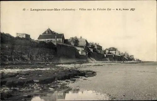 Ak Langrune sur Mer Calvados, Villas sur la Falaise Est