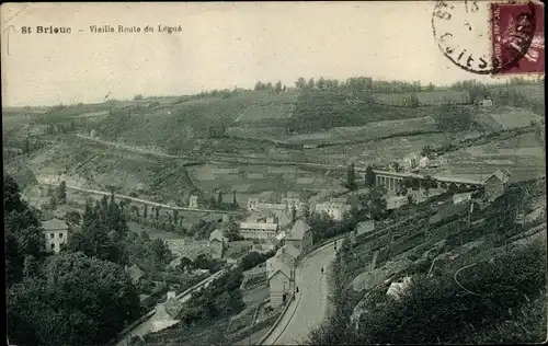 Ak Saint Brieuc Côtes d'Armor, Vieille Route du Legue