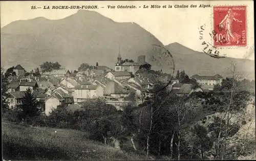 Ak La Roche sur Foron Haute Savoie, Gesamtansicht