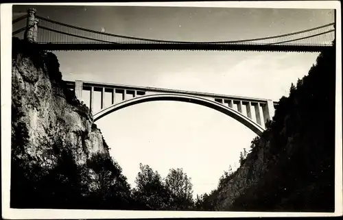 Ak Haute Savoie, Le Viaduc de la Caille