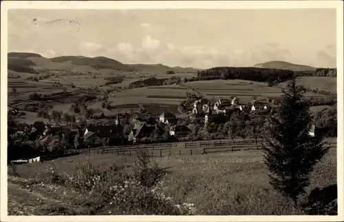 Ak Gersfeld in der Rhön Hessen, Panorama, Eierhauck, Dammersfeld