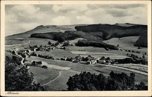 Ak Abtsroda Poppenhausen an der Wasserkuppe Rhön, Panorama
