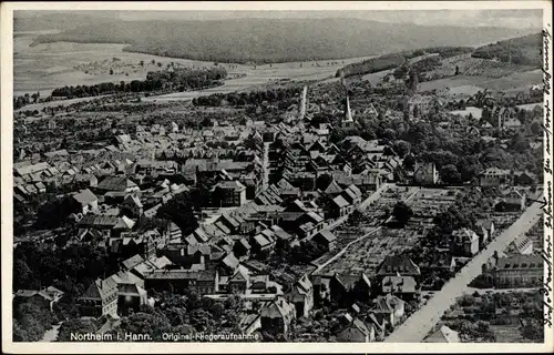 Ak Northeim in Niedersachsen, Fliegeraufnahme