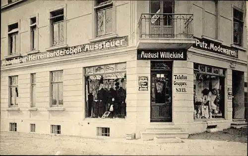 Ak Hamburg Eimsbüttel Eidelstedt, Kieler Straße, Modewarenhandlung, Verlag August Wittekind